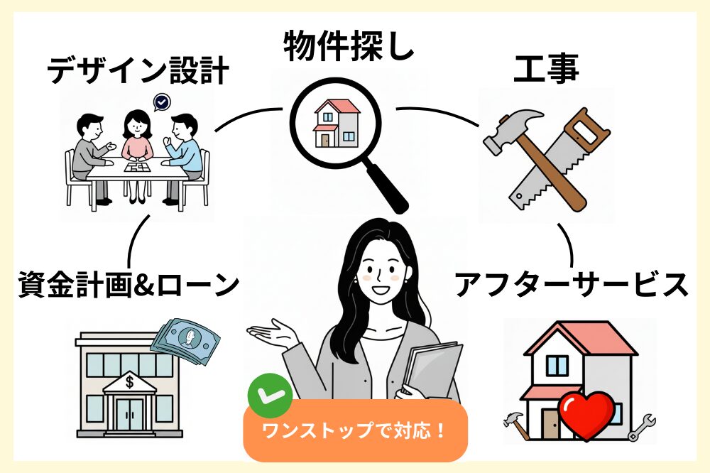 ワンストップリノベーションの説明画像