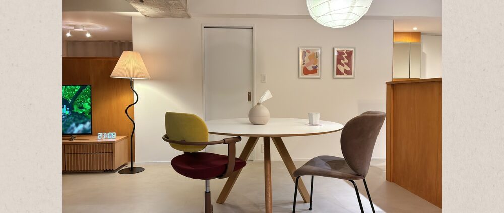 筆者の自宅リビングの画像