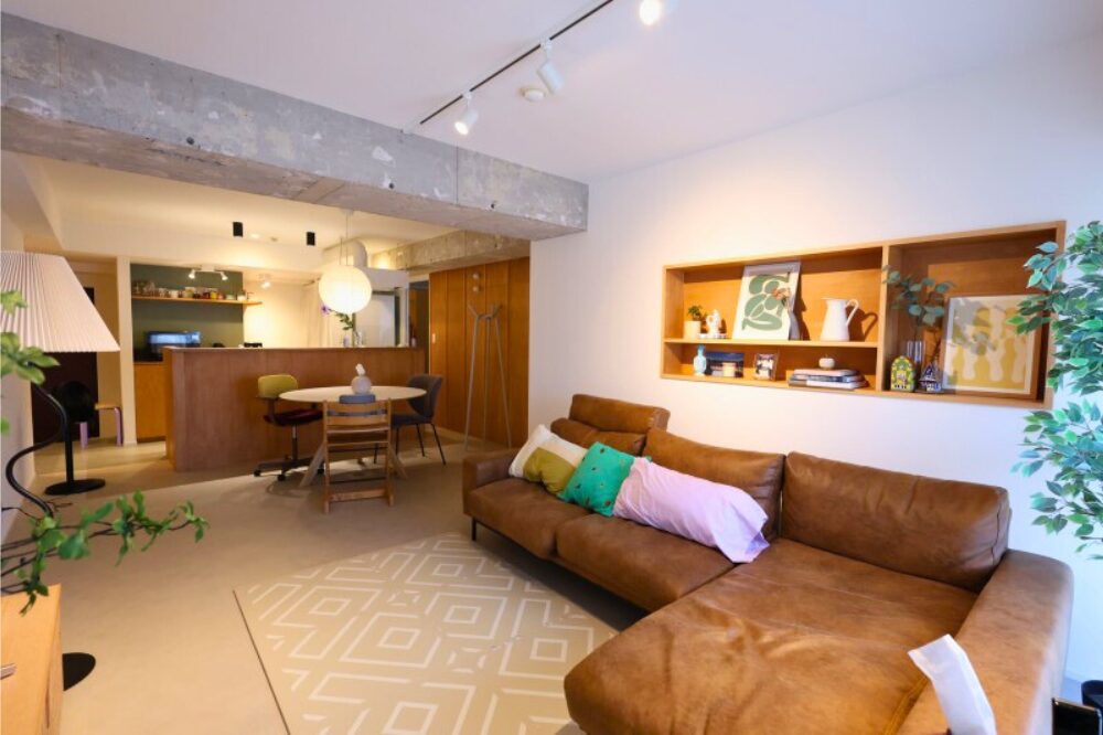 自宅リビングの画像